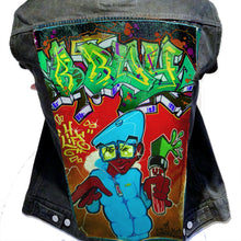 Custom Graffiti Jacket - 2 ELEMENTS
