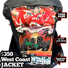 Custom Graffiti Jacket - 2 ELEMENTS