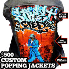 Custom Graffiti Jacket - 3 ELEMENTS