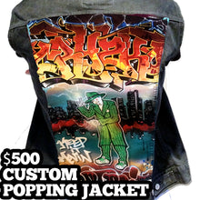 Custom Graffiti Jacket - 3 ELEMENTS