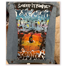 Custom Graffiti Jacket - 2 ELEMENTS