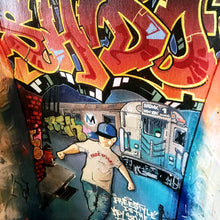 BBOYS BGIRLS JACKET "Your Name & Caricature" Custom hand painted denim