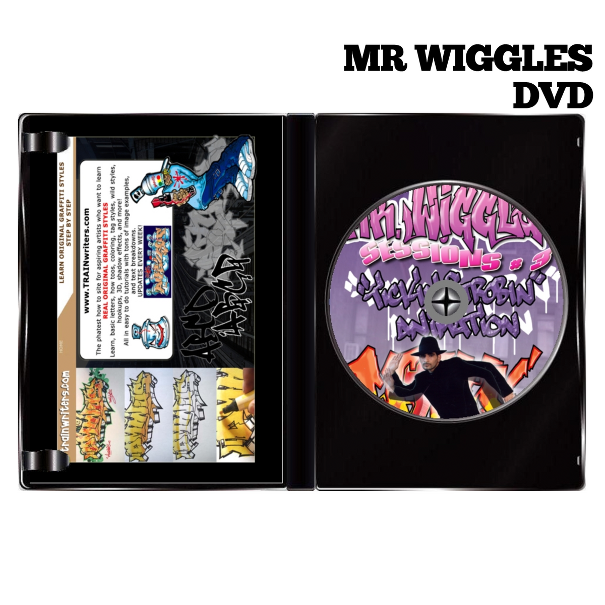 Mr Wiggles DVD Wiggles Session 3 Ticking & Animation – Wigz