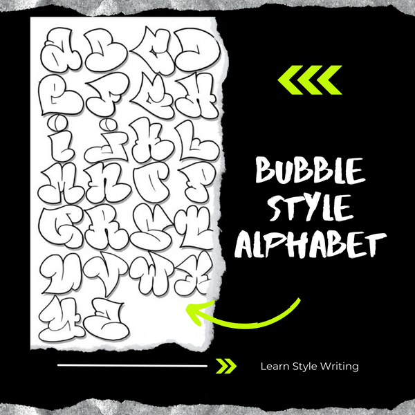 Bubble Style Letters