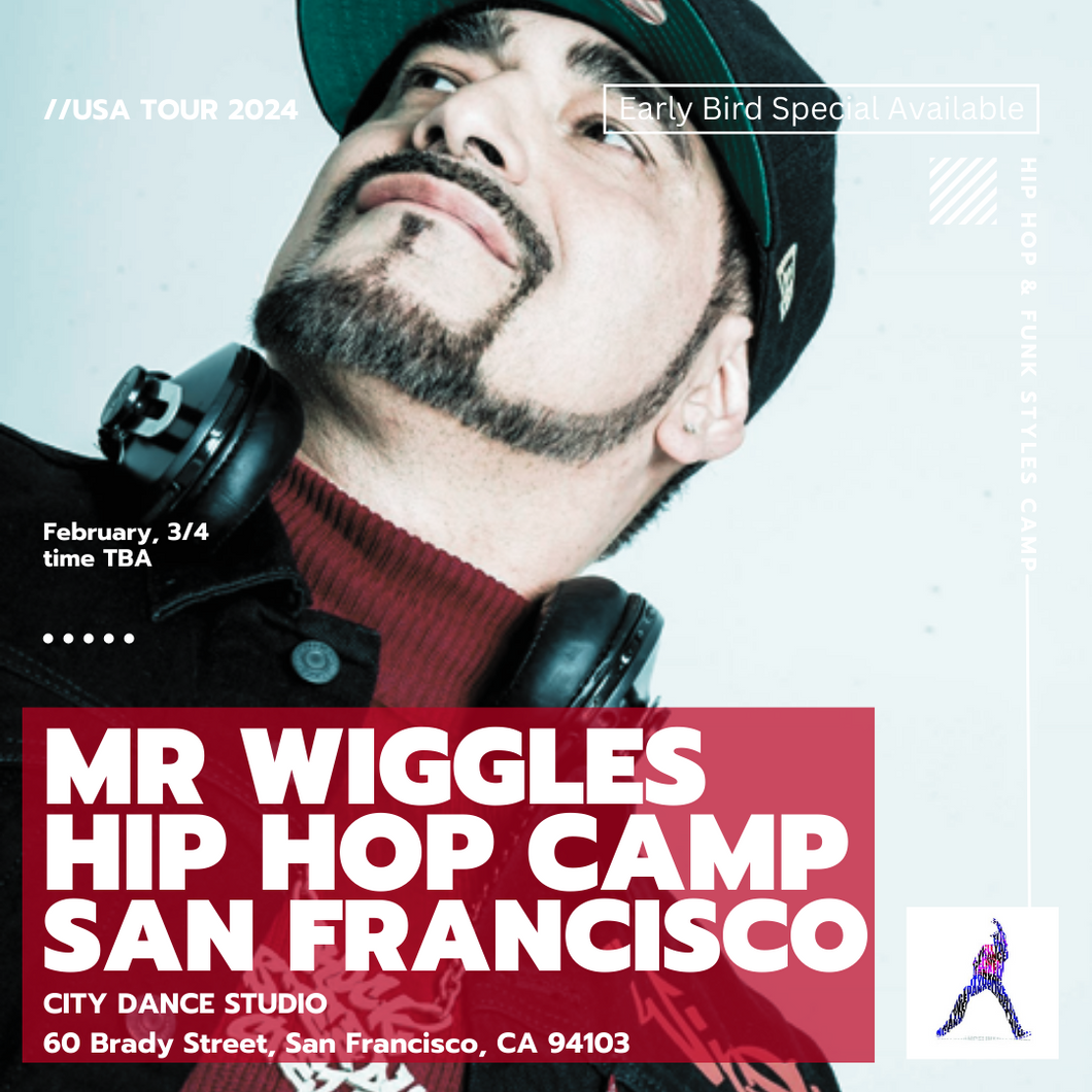 MR WIGGLES CAMP San Francisco February 3/4
