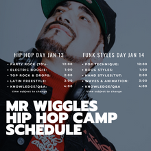 MR WIGGLES CAMP SEATTLE, January 13/14