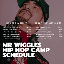 MR WIGGLES CAMP DENVER January 20/21