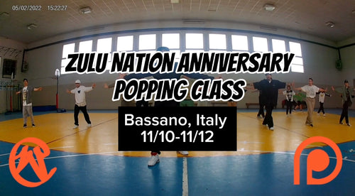 Popping Class with Music List - Bassano Italy