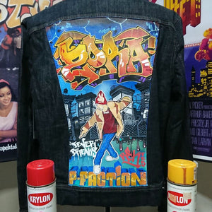Custom Graffiti Jacket - 3 ELEMENTS