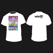 MR WIGGLES BLACK BOOK 10/2025 Men's Oversized Drop-Shoulder Crewneck T-Shirt | Shaka Wear SHGDD White