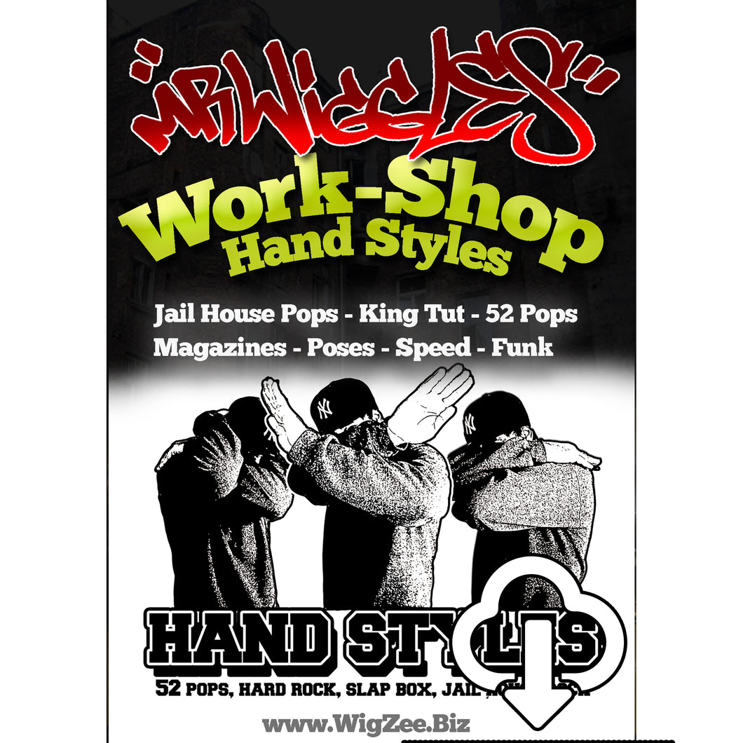Mr Wiggles Hand Styles Digital Hip Hop Dance Instructional