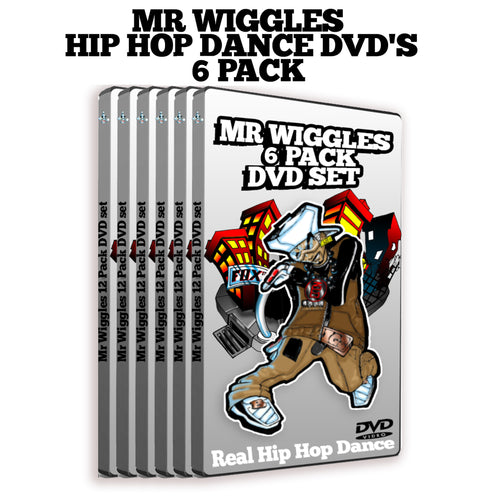 Mr Wiggles 6 Pack DVD set Hip Hop Dance Videos