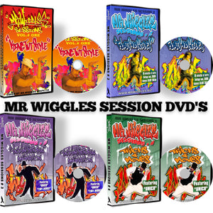 Mr Wiggles Session Pack DVD set Hip Hop Dance Videos