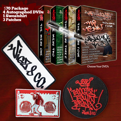 $70 Autographed DVD Holiday Package